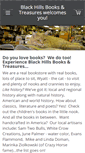 Mobile Screenshot of blackhills-books.com